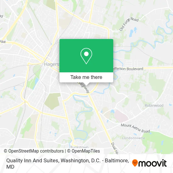 Quality Inn And Suites map