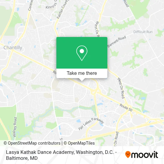 Lasya Kathak Dance Academy map