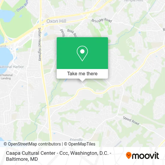 Caapa Cultural Center  - Ccc map