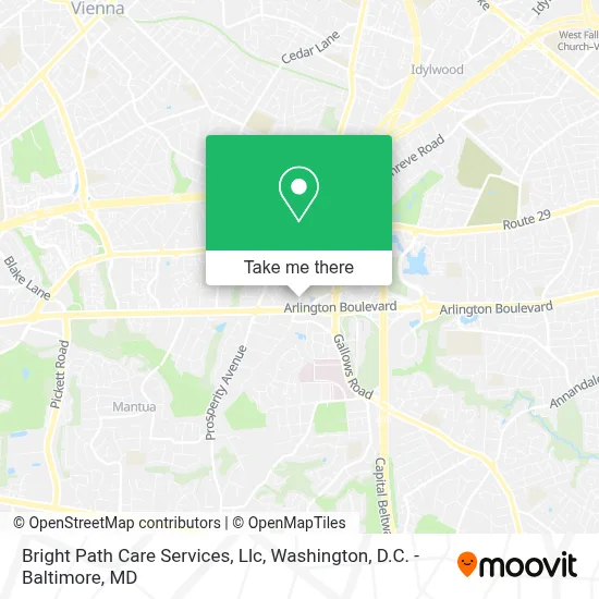 Bright Path Care Services, Llc map