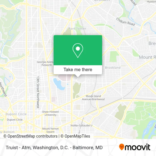 Truist - Atm map