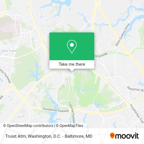 Truist Atm map