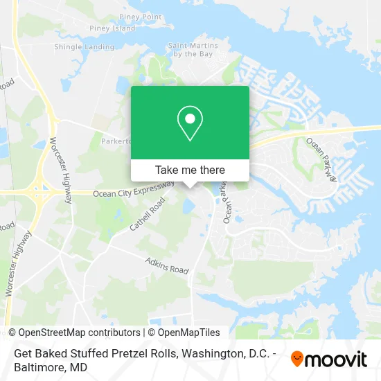Get Baked Stuffed Pretzel Rolls map