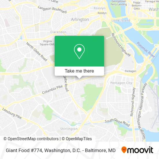 Giant Food #774 map