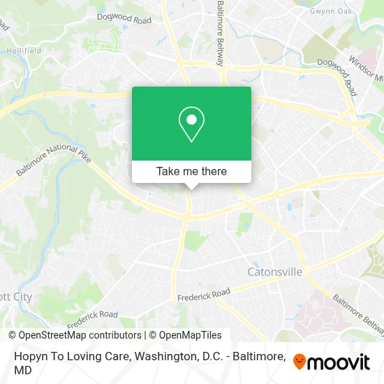 Hopyn To Loving Care map