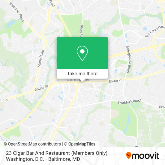 23 Cigar Bar And Restaurant (Members Only) map
