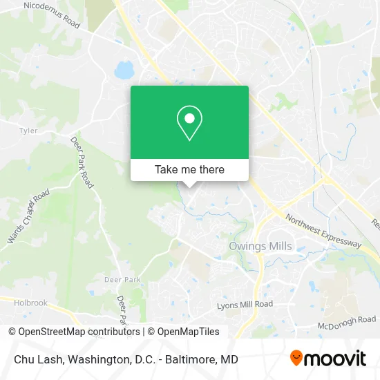 Chu Lash map