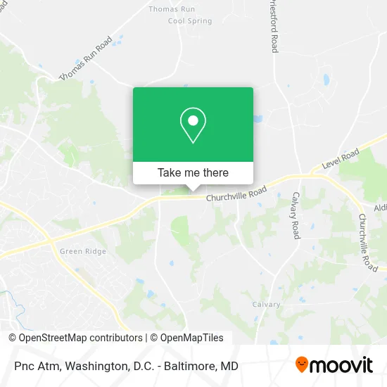 Pnc Atm map