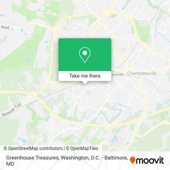 Greenhouse Treasures map