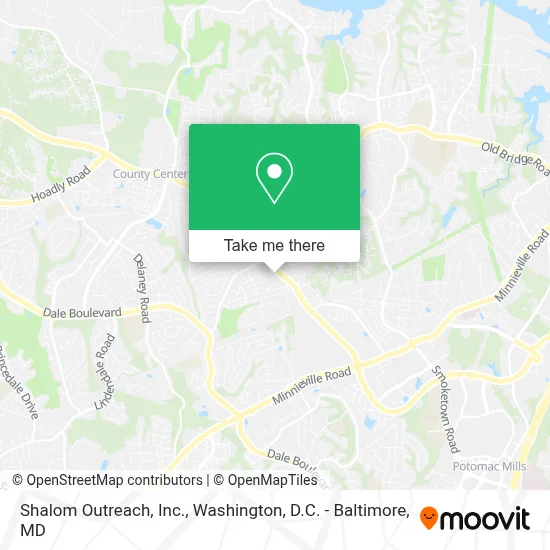 Shalom Outreach, Inc. map