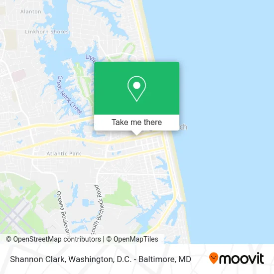 Shannon Clark map