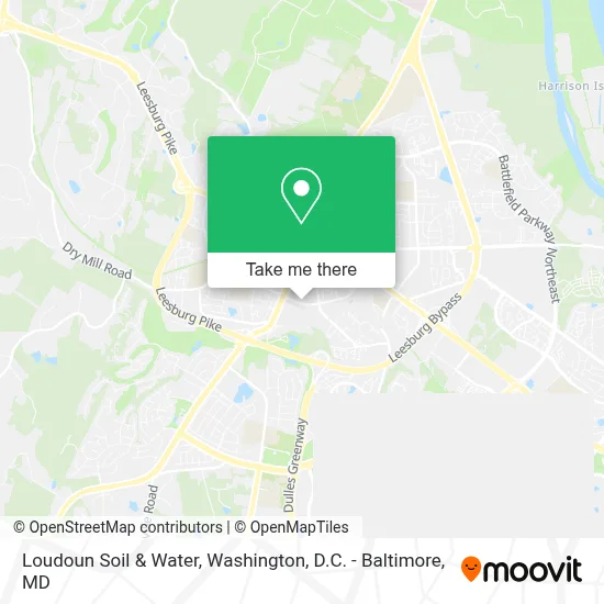 Loudoun Soil & Water map