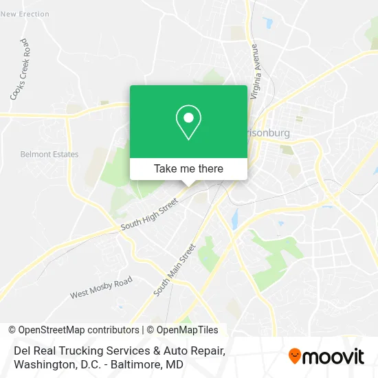 Del Real Trucking Services & Auto Repair map