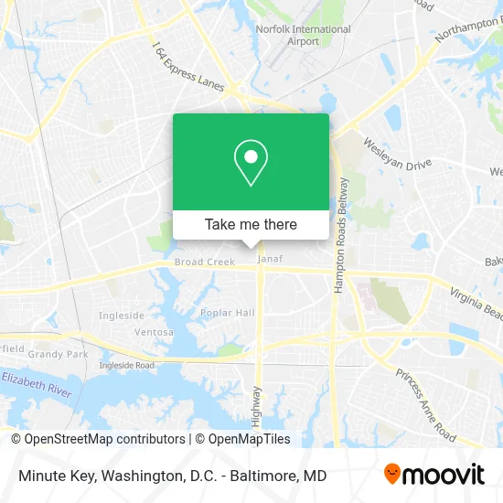 Minute Key map