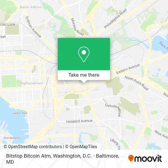 Bitstop Bitcoin Atm map