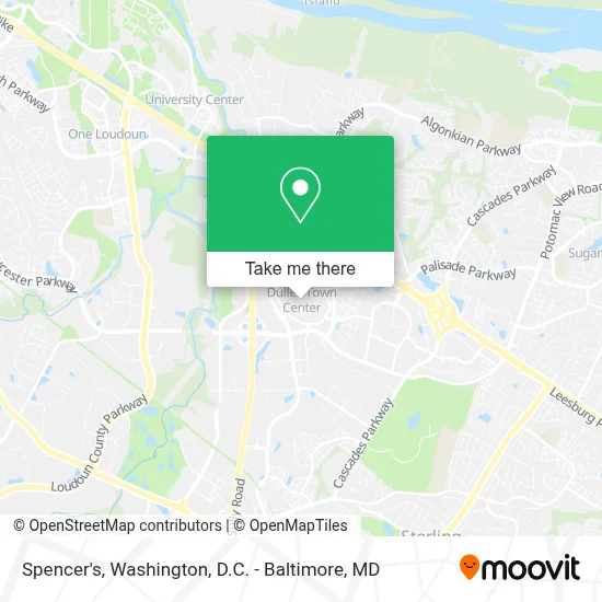 Spencer's map