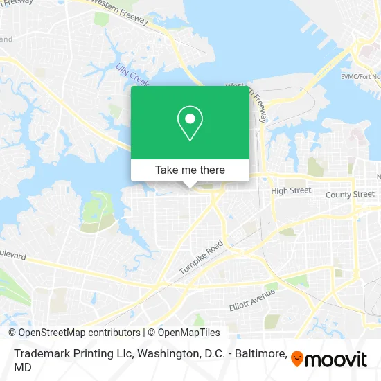 Trademark Printing Llc map