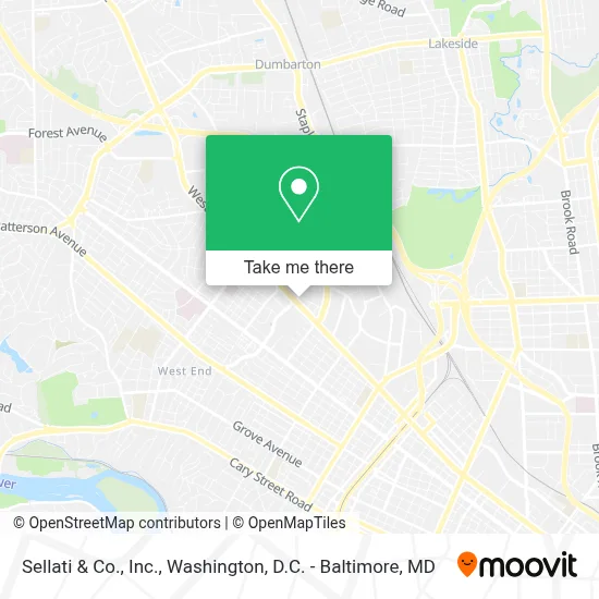 Sellati & Co., Inc. map