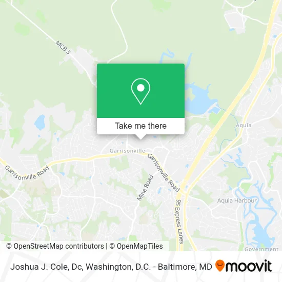 Joshua J. Cole, Dc map
