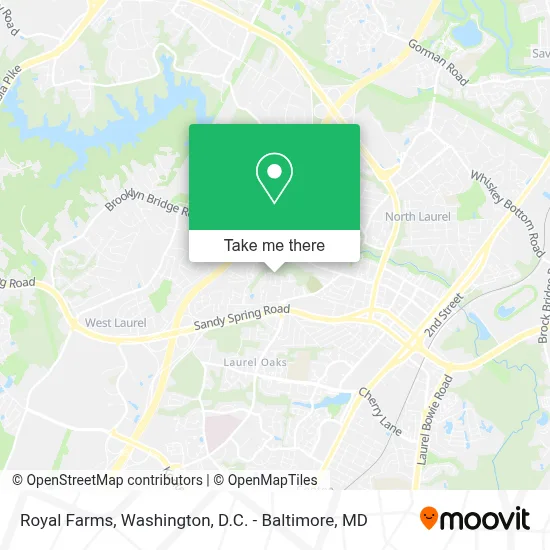 Royal Farms map