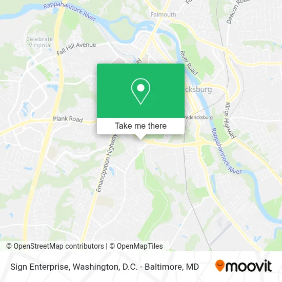 Sign Enterprise map