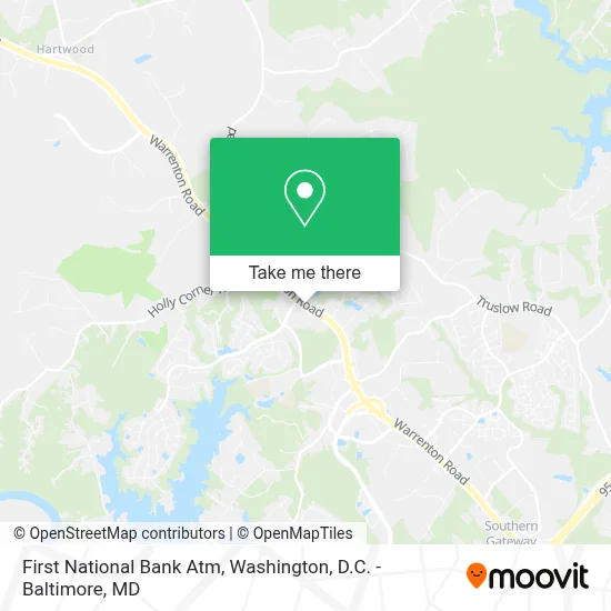 First National Bank Atm map