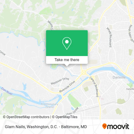 Glam Nails map