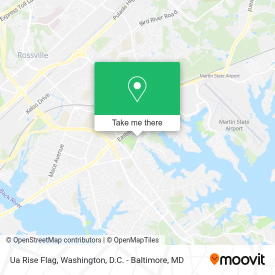 Ua Rise Flag map