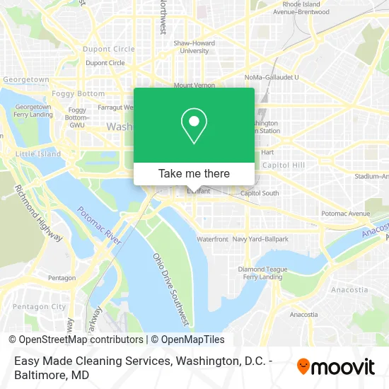 Easy Made Cleaning Services map