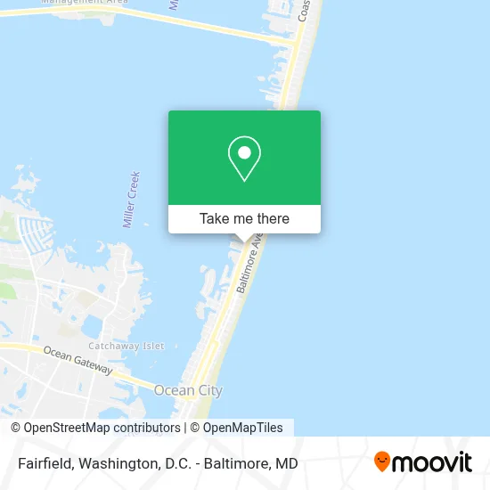 Fairfield map