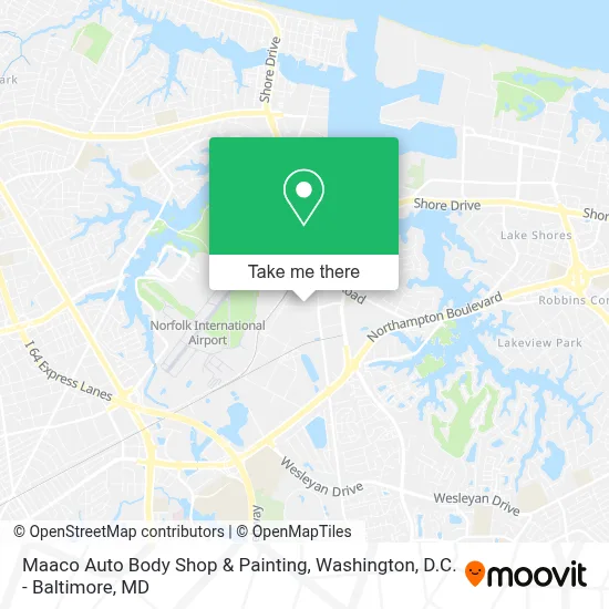 Maaco Auto Body Shop & Painting map