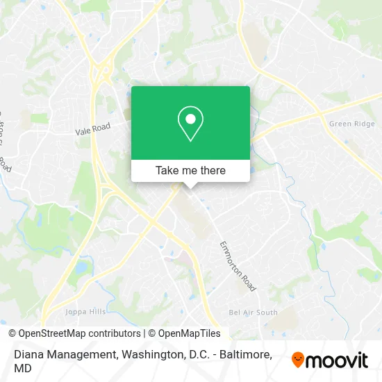 Diana Management map