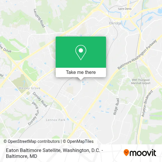 Eaton Baltimore Satellite map