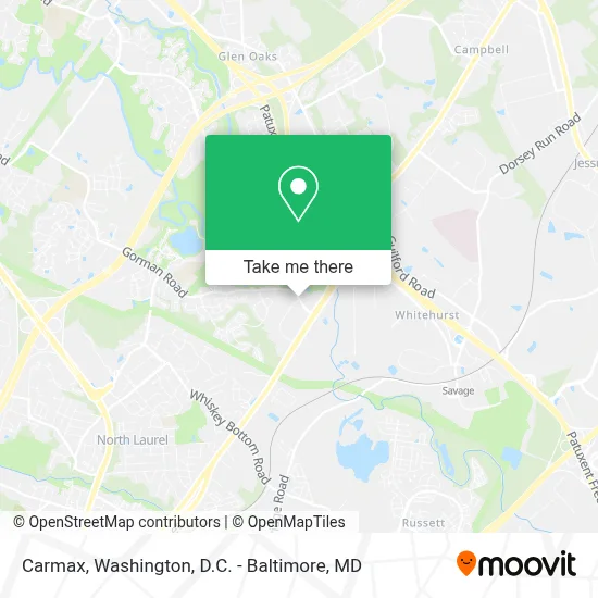 Carmax map