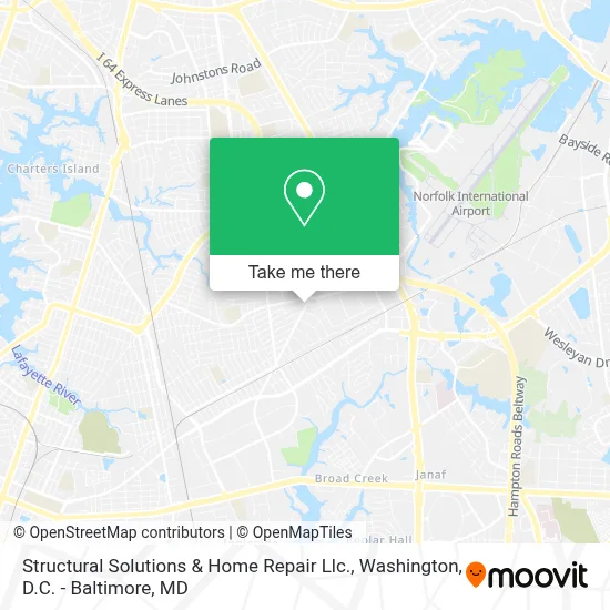 Structural Solutions & Home Repair Llc. map