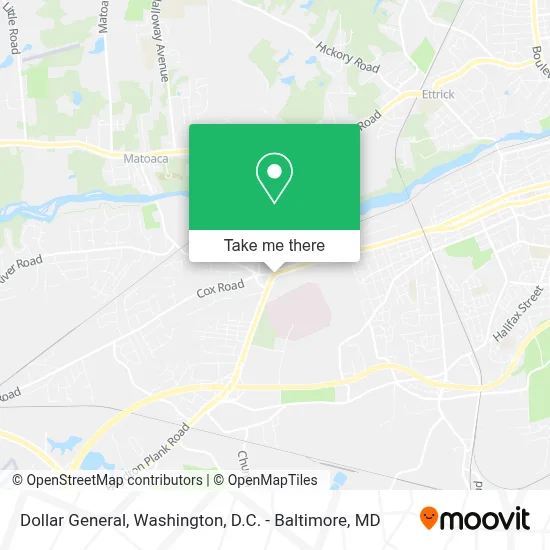 Dollar General map