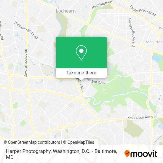 Harper Photography map