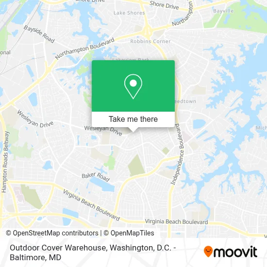 Outdoor Cover Warehouse map