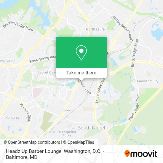Headz Up Barber Lounge map