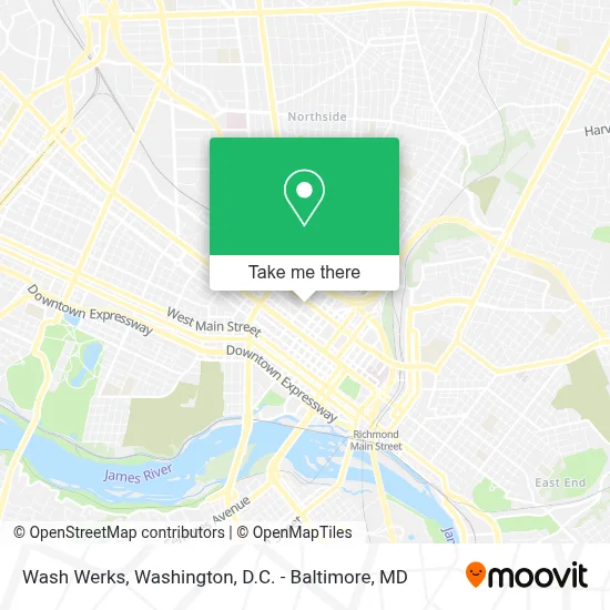Wash Werks map