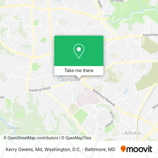 Kerry Owens, Md map