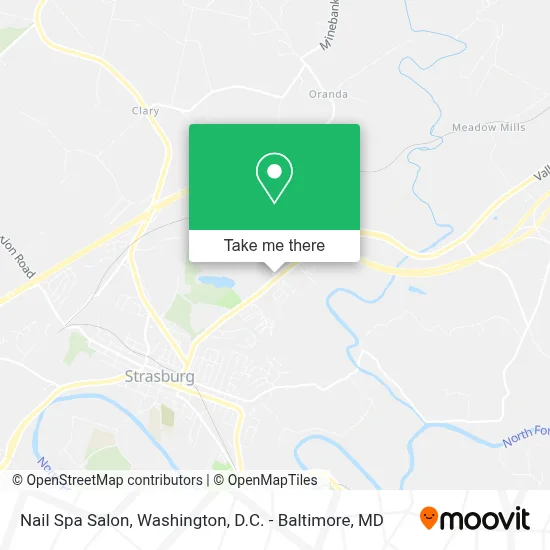 Nail Spa Salon map