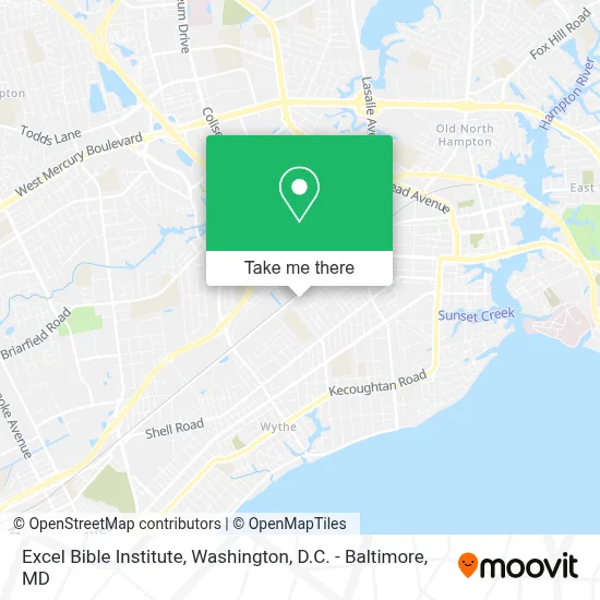 Excel Bible Institute map