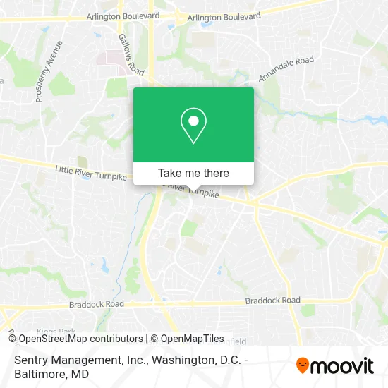 Sentry Management, Inc. map