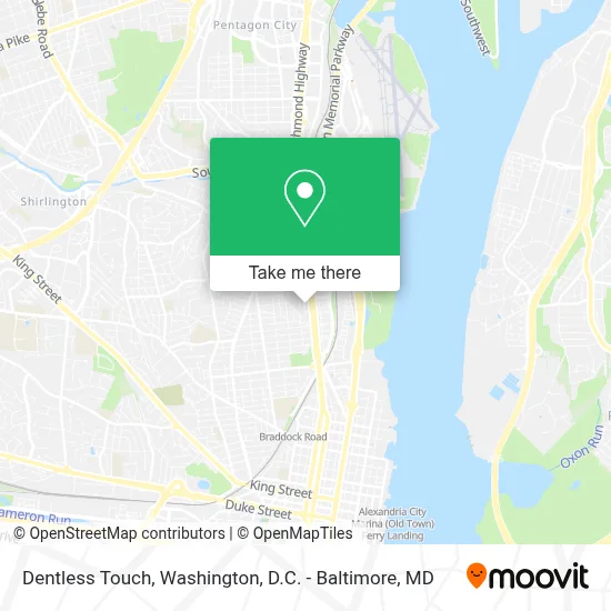 Dentless Touch map