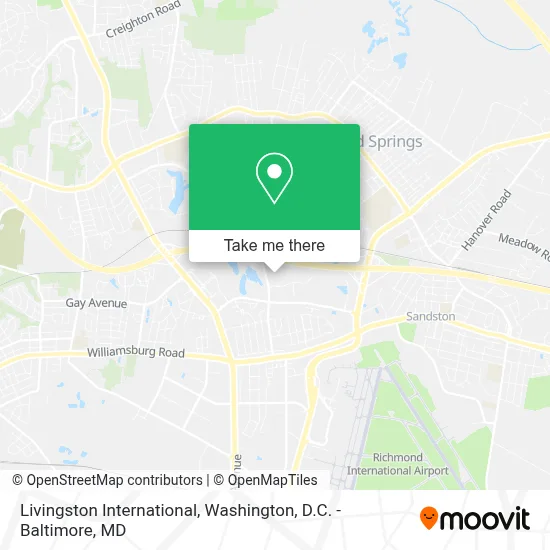 Livingston International map