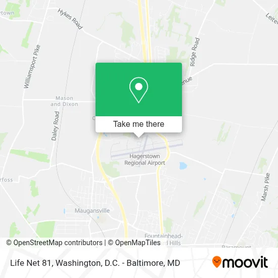 Life Net 81 map