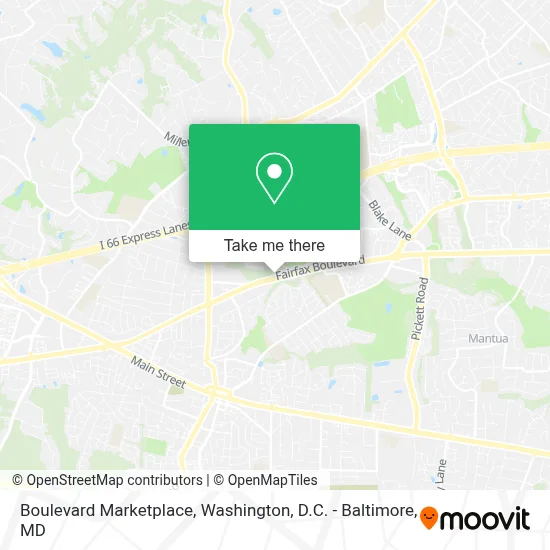 Boulevard Marketplace map