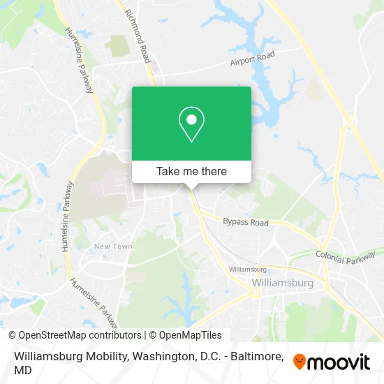 Williamsburg Mobility map