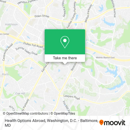 Health Options Abroad map